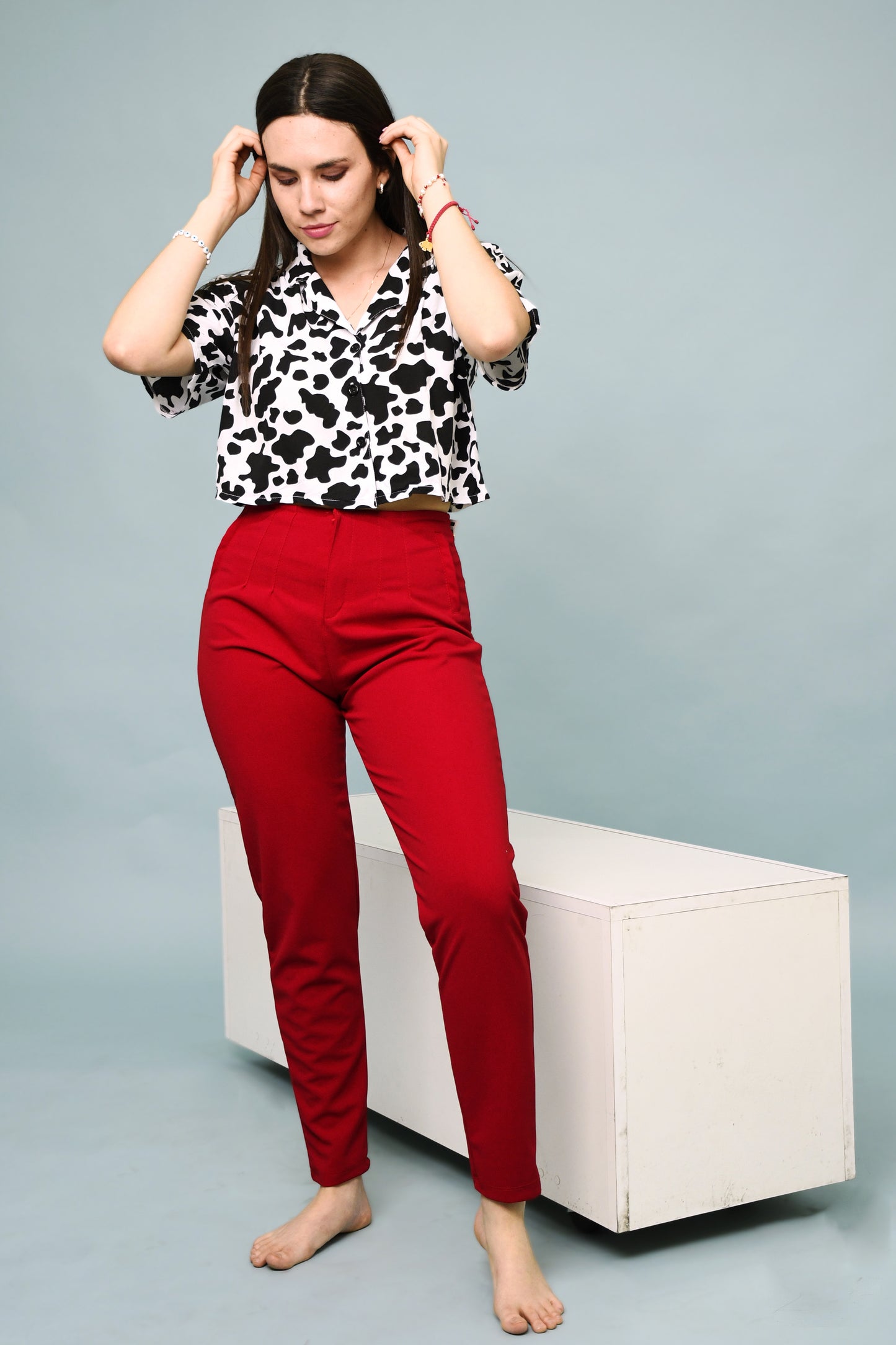 Pantalón de vestir con pinzas para Mujer – Elegancia Cada Ocasión