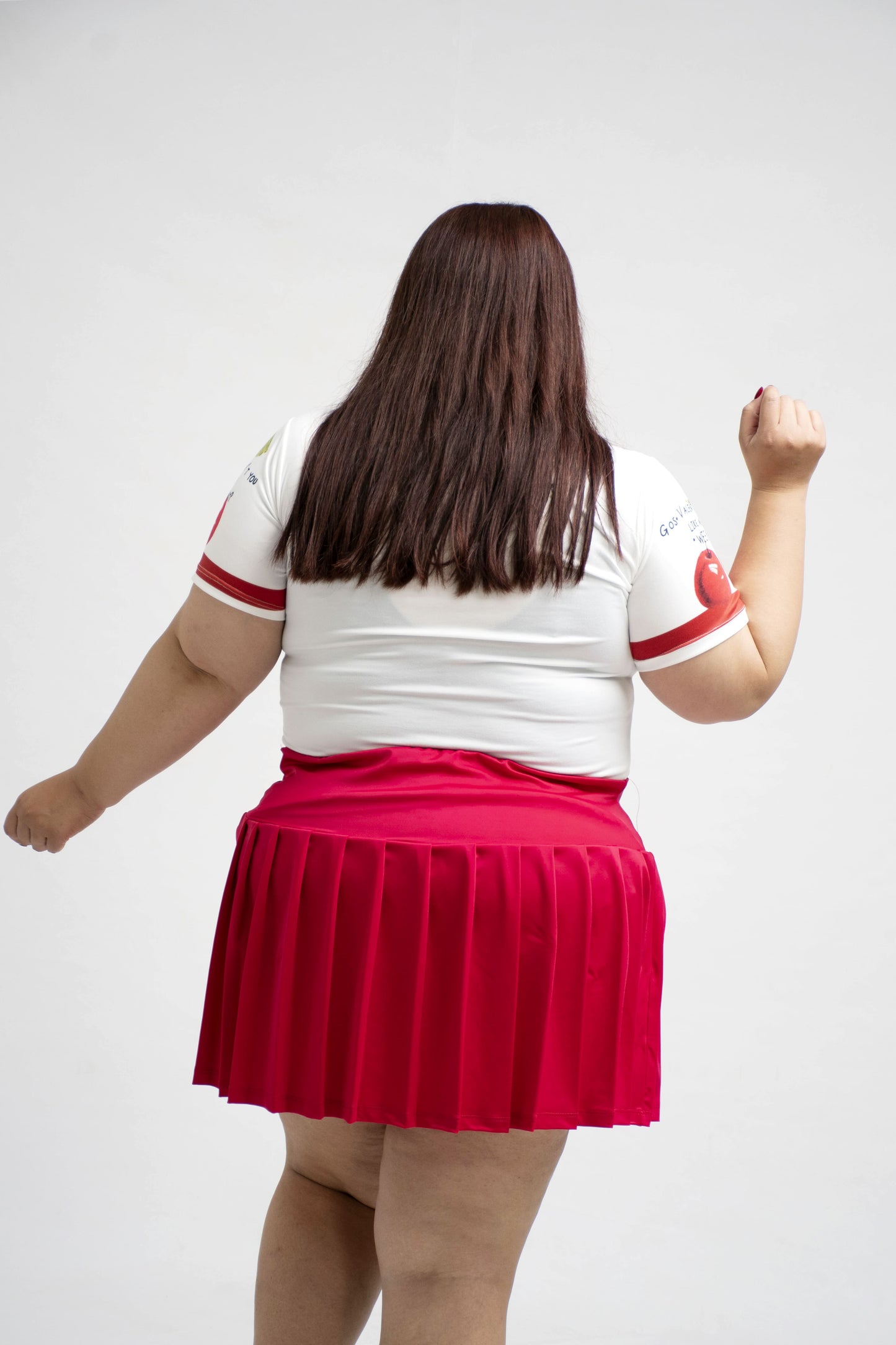 Falda mini tablas talla extra curvy – Versátil, Casual o para Deporte