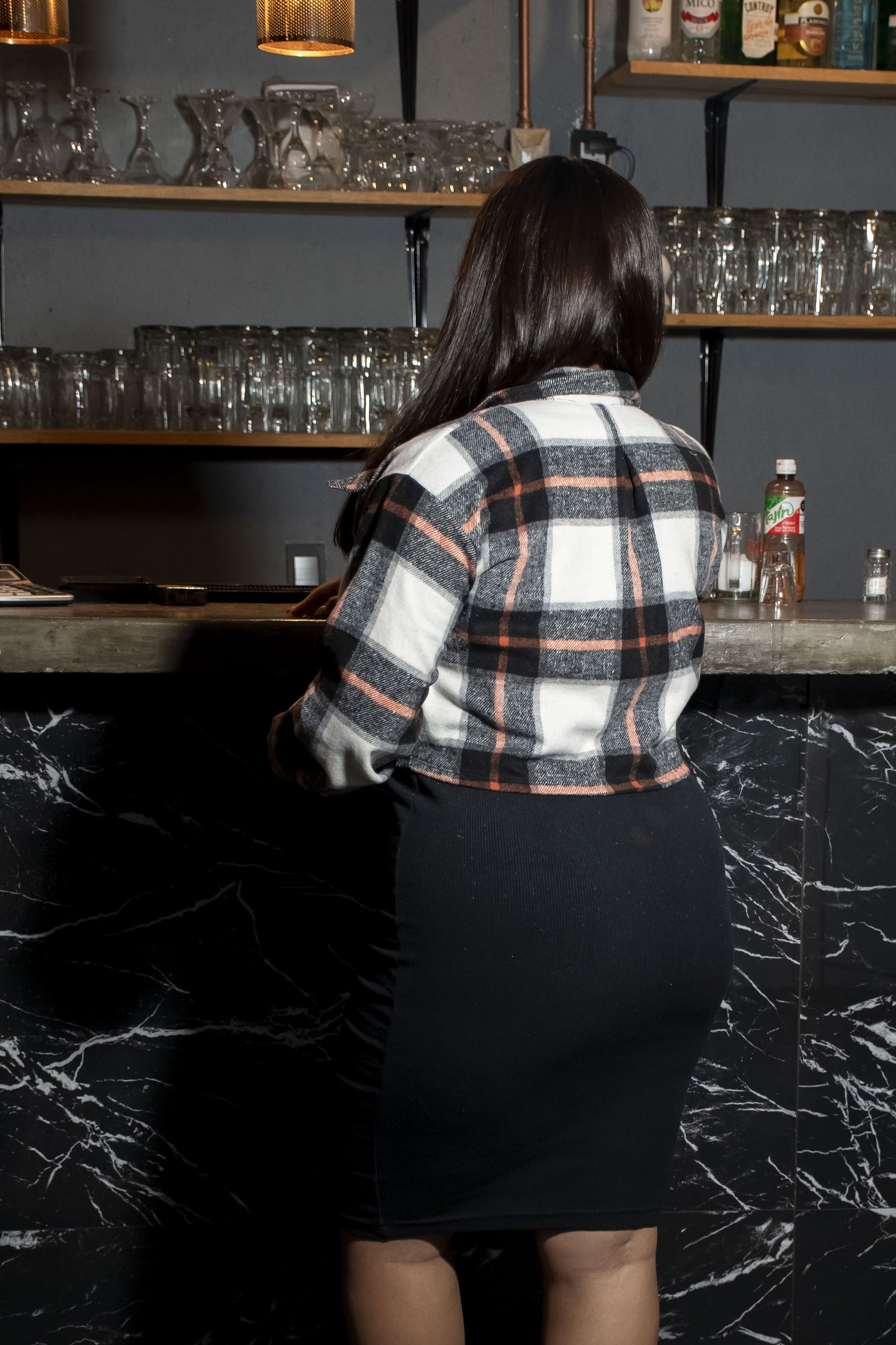 Sobrecamisa de Cuadros en Tela Suave Unitalla – Estilo Casual