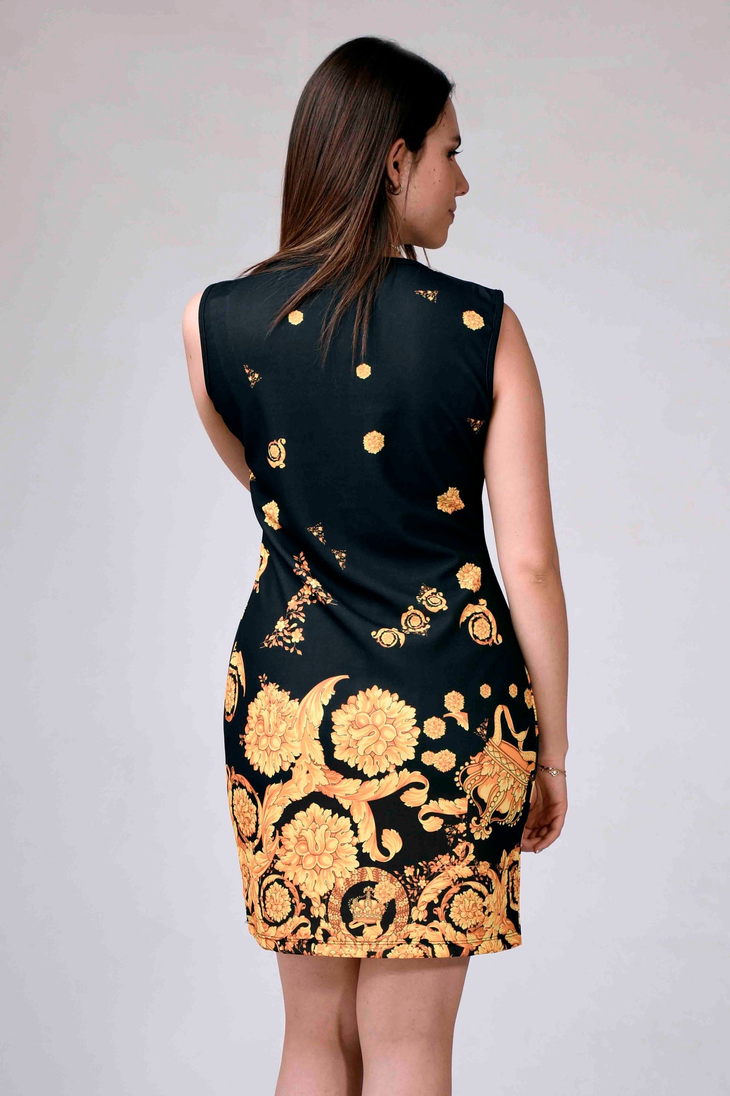 Vestido Corto con Estampado | Estilo y Versatilidad