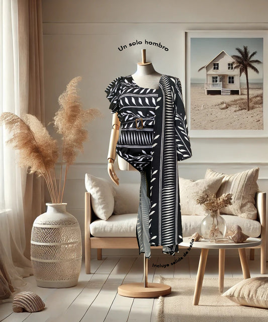 Traje de Baño Sublimado Tallas Grandes | Estilo y Comodidad