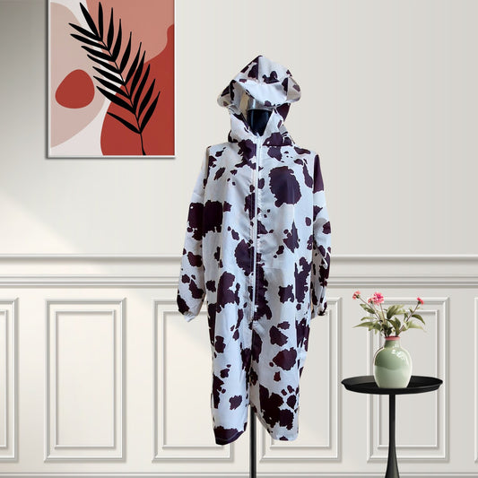 Impermeable de Mujer Estampado y Ligero | Ideal para Lluvia y Estilo Diario